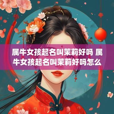 属牛女孩起名叫茉莉好吗 属牛女孩起名叫茉莉好吗怎么样