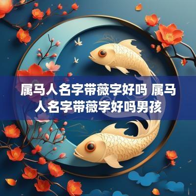 属马人名字带薇字好吗 属马人名字带薇字好吗男孩
