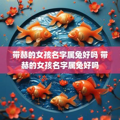 带赫的女孩名字属兔好吗 带赫的女孩名字属兔好吗