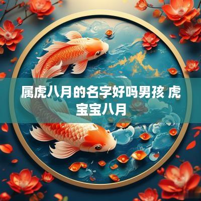 属虎八月的名字好吗男孩 虎宝宝八月