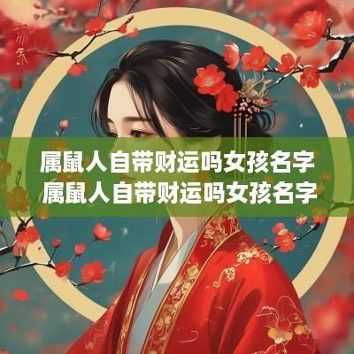 属鼠人自带财运吗女孩名字 属鼠人自带财运吗女孩名字叫什么