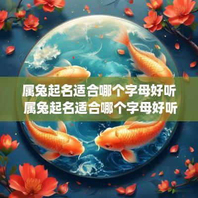 属兔起名适合哪个字母好听 属兔起名适合哪个字母好听点