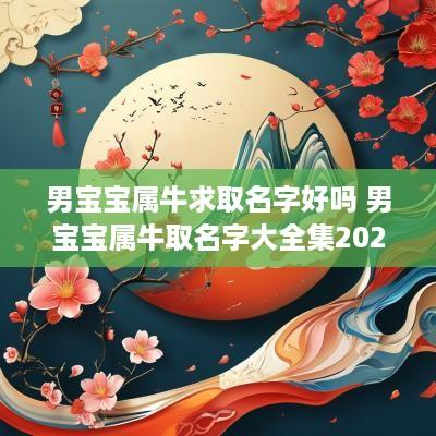 男宝宝属牛求取名字好吗 男宝宝属牛取名字大全集2025