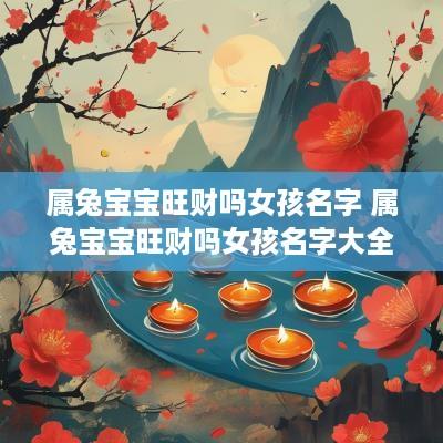 属兔宝宝旺财吗女孩名字 属兔宝宝旺财吗女孩名字大全