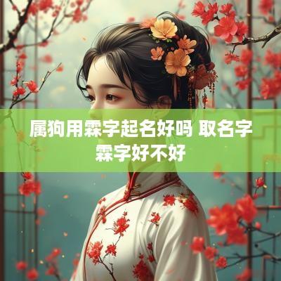 属狗用霖字起名好吗 取名字霖字好不好
