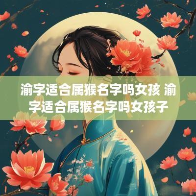 渝字适合属猴名字吗女孩 渝字适合属猴名字吗女孩子
