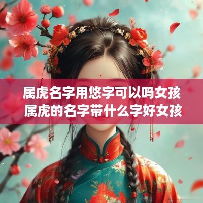 属虎名字用悠字可以吗女孩 属虎的名字带什么字好女孩
