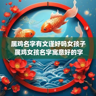 属鸡名字有文谨好吗女孩子 属鸡女孩名字寓意好的字