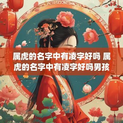 属虎的名字中有凌字好吗 属虎的名字中有凌字好吗男孩