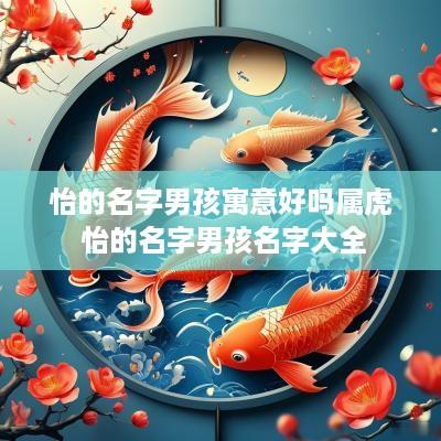 怡的名字男孩寓意好吗属虎 怡的名字男孩名字大全