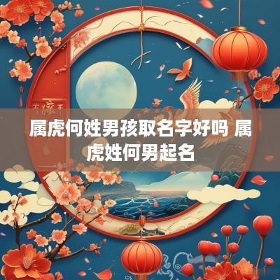 属虎何姓男孩取名字好吗 属虎姓何男起名