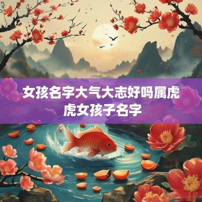 女孩名字大气大志好吗属虎 虎女孩子名字