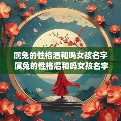 属兔的性格温和吗女孩名字 属兔的性格温和吗女孩名字大全