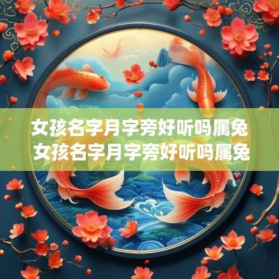 女孩名字月字旁好听吗属兔 女孩名字月字旁好听吗属兔