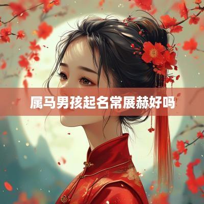 属马男孩起名常展赫好吗