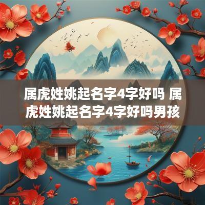 属虎姓姚起名字4字好吗 属虎姓姚起名字4字好吗男孩