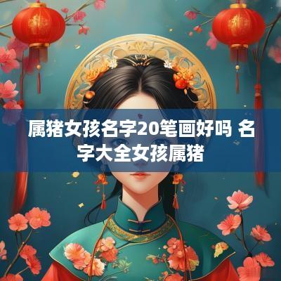 属猪女孩名字20笔画好吗 名字大全女孩属猪