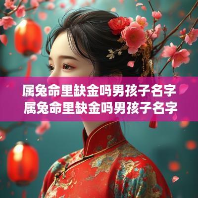 属兔命里缺金吗男孩子名字 属兔命里缺金吗男孩子名字怎么取