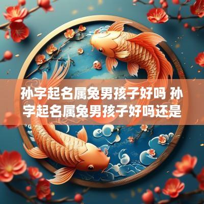 孙字起名属兔男孩子好吗 孙字起名属兔男孩子好吗还是女孩