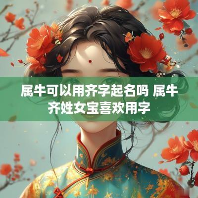 属牛可以用齐字起名吗 属牛齐姓女宝喜欢用字