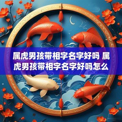 属虎男孩带相字名字好吗 属虎男孩带相字名字好吗怎么取
