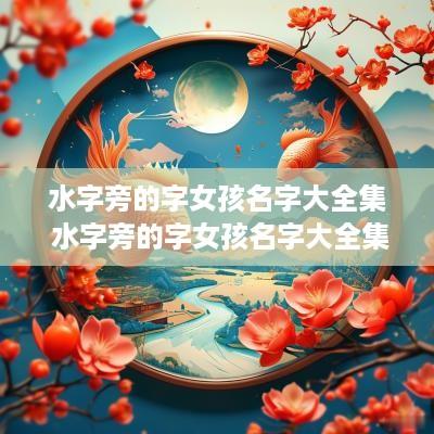 水字旁的字女孩名字大全集 水字旁的字女孩名字大全集四个字