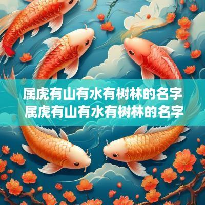 属虎有山有水有树林的名字 属虎有山有水有树林的名字适合女孩用