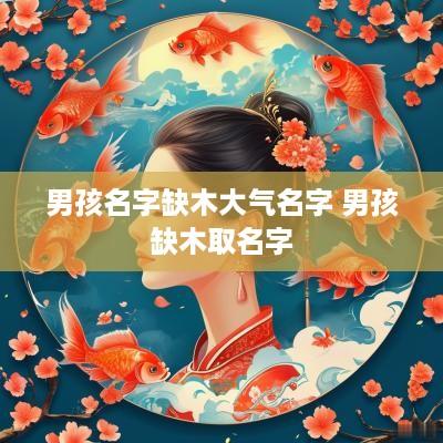 男孩名字缺木大气名字 男孩缺木取名字