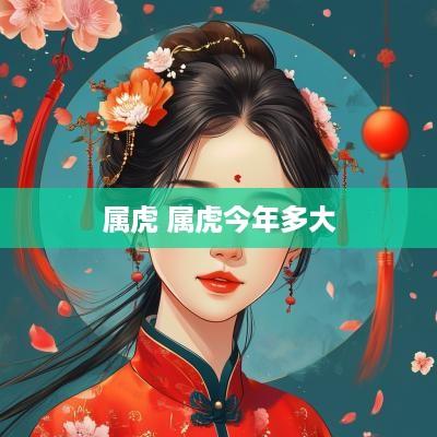 属虎 属虎今年多大