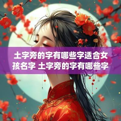 土字旁的字有哪些字适合女孩名字 土字旁的字有哪些字适合女孩名字大全