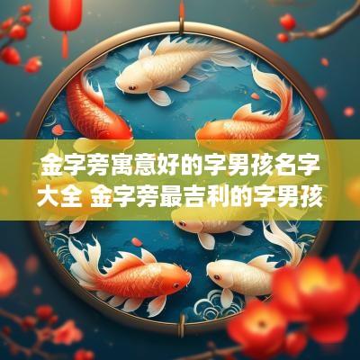 金字旁寓意好的字男孩名字大全 金字旁最吉利的字男孩名字