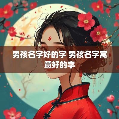 男孩名字好的字 男孩名字寓意好的字