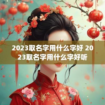 2025取名字用什么字好 2025取名字用什么字好听