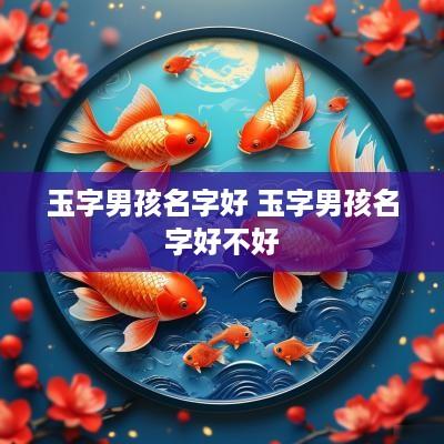 玉字男孩名字好 玉字男孩名字好不好