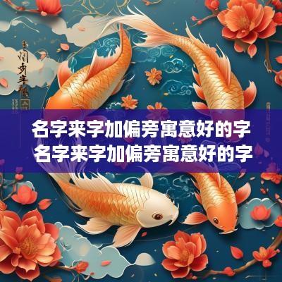 名字来字加偏旁寓意好的字 名字来字加偏旁寓意好的字有哪些