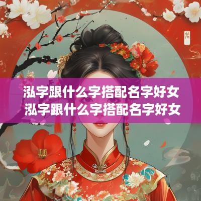 泓字跟什么字搭配名字好女 泓字跟什么字搭配名字好女孩
