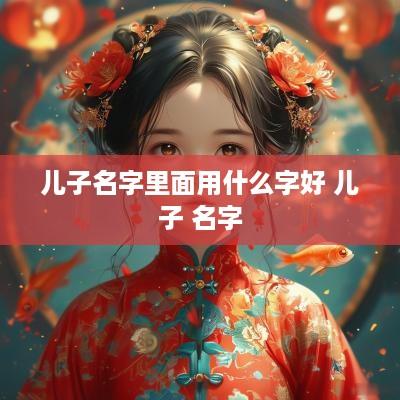 儿子名字里面用什么字好 儿子 名字