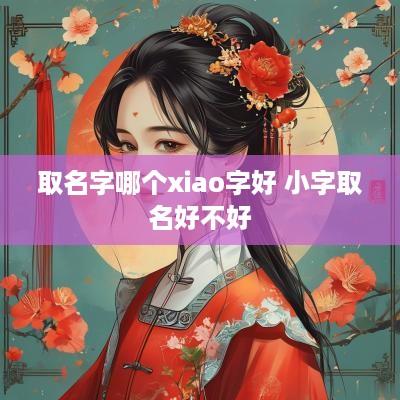 取名字哪个xiao字好 小字取名好不好