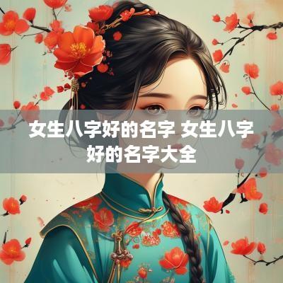 女生八字好的名字 女生八字好的名字大全