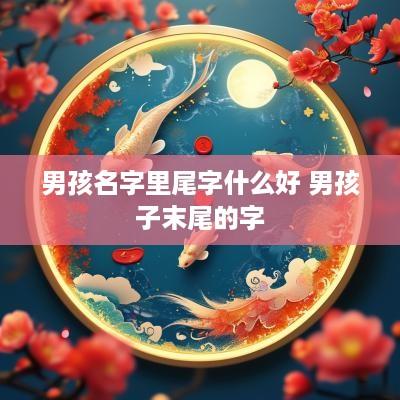 男孩名字里尾字什么好 男孩子末尾的字