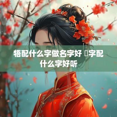 牾配什么字做名字好 莯字配什么字好听