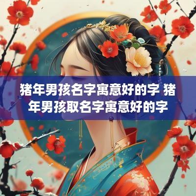 猪年男孩名字寓意好的字 猪年男孩取名字寓意好的字