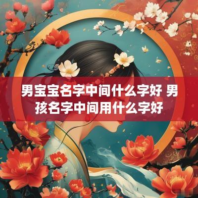 男宝宝名字中间什么字好 男孩名字中间用什么字好