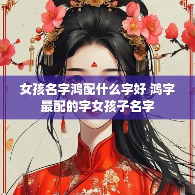 女孩名字鸿配什么字好 鸿字最配的字女孩子名字