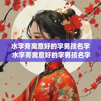 水字旁寓意好的字男孩名字 水字旁寓意好的字男孩名字有哪些