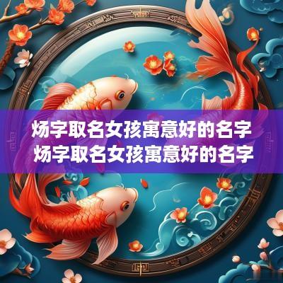 炀字取名女孩寓意好的名字 炀字取名女孩寓意好的名字大全
