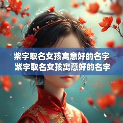 紫字取名女孩寓意好的名字 紫字取名女孩寓意好的名字大全