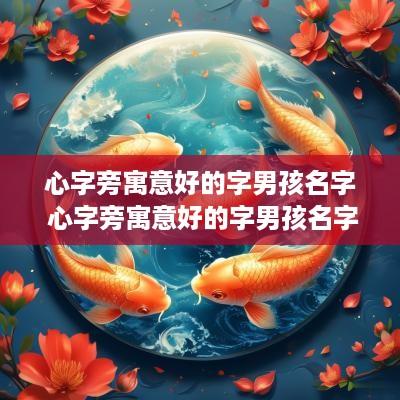 心字旁寓意好的字男孩名字 心字旁寓意好的字男孩名字怎么取