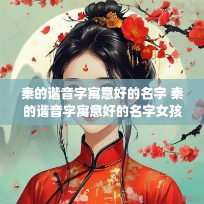 秦的谐音字寓意好的名字 秦的谐音字寓意好的名字女孩