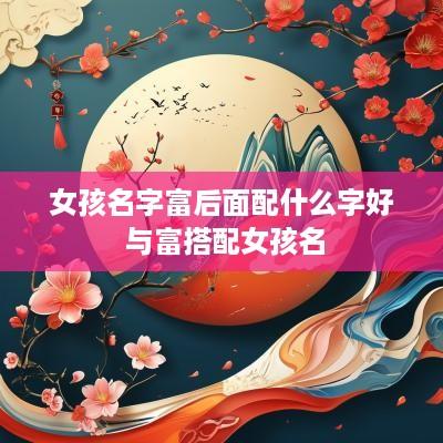 女孩名字富后面配什么字好 与富搭配女孩名